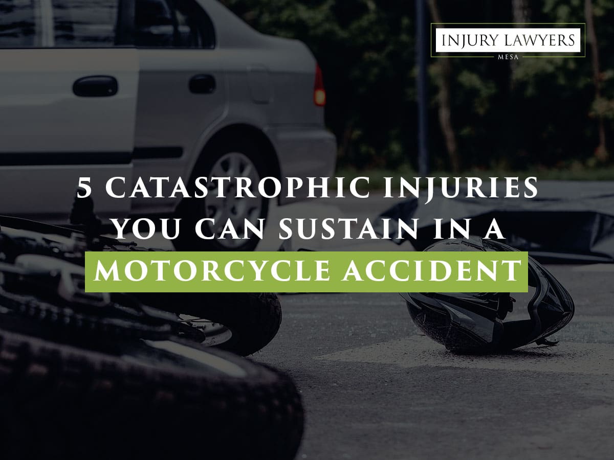 5 Catastrophic Injuries You Can Sustain in a Motorcycle Accident