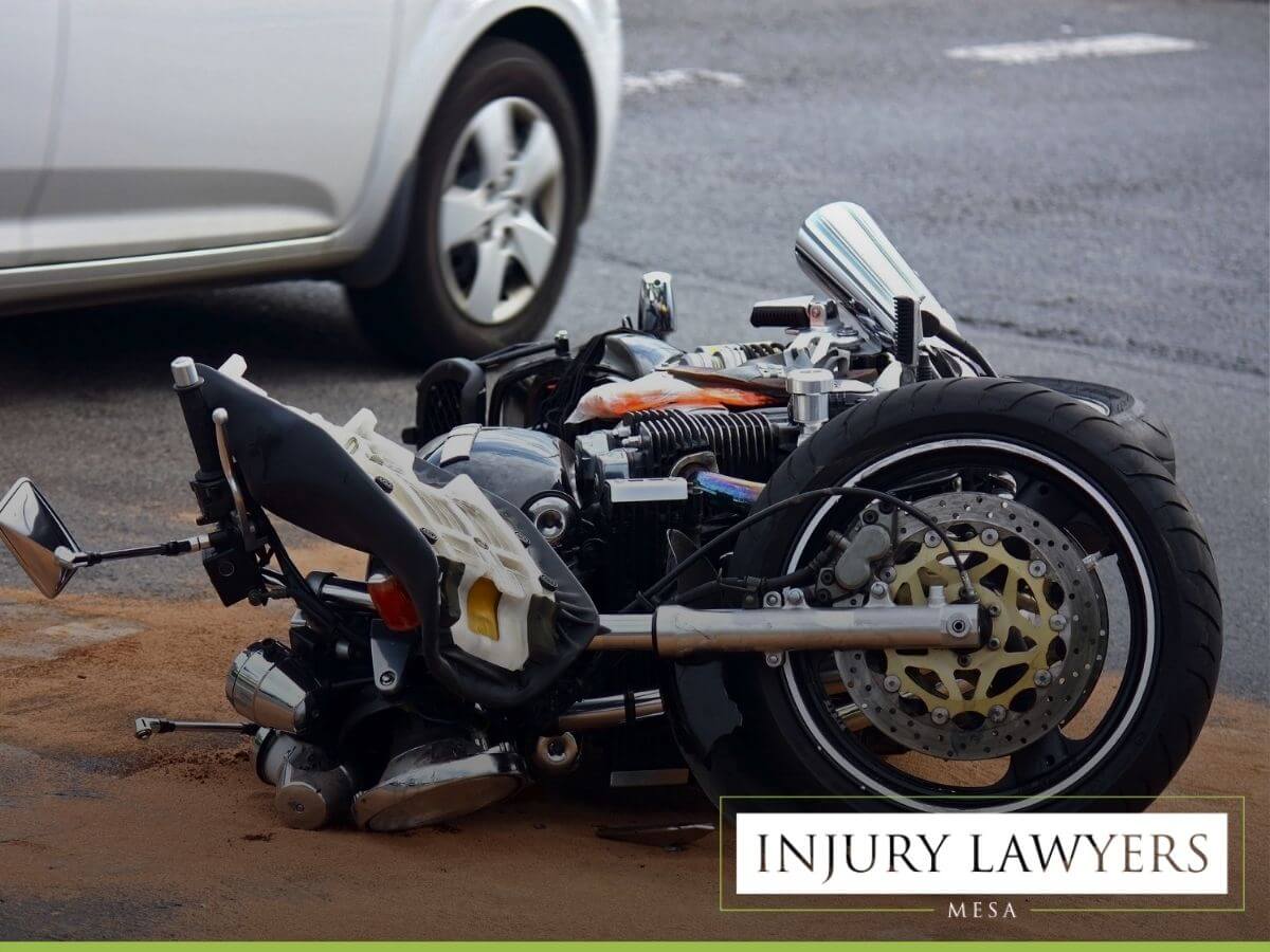 Accident with a motorcyclist who has been driving drunk