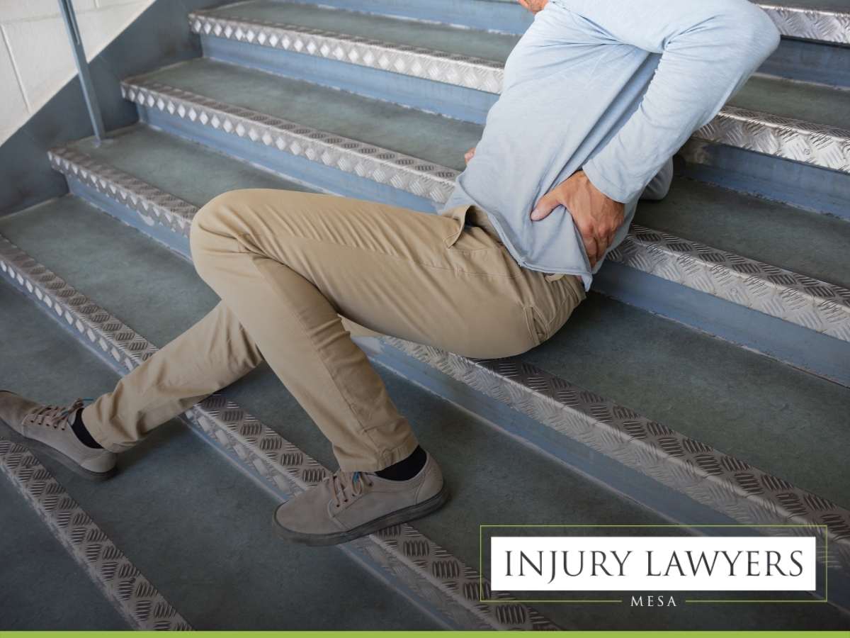 Man Suffering From An Injury After A Slip & Fall Accident In Mesa, AZ