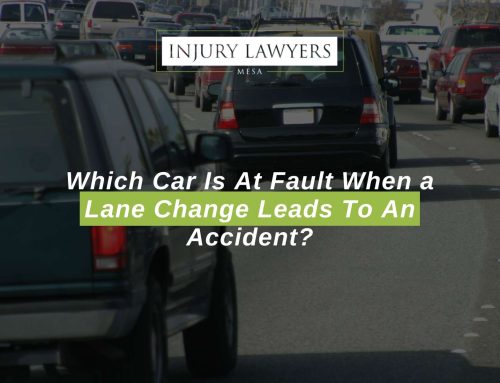 Which Car Is At Fault When a Lane Change Leads To An Accident?
